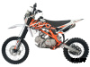 Питбайк KAYO BASIC K125EM 17/14 KRZ (механ. сцепл., эл. стартер 2024 г.)